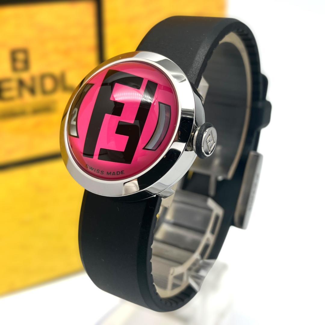 【新品電池/稼働】フェンディ 8010L 腕時計 レディース クォーツ ピンク