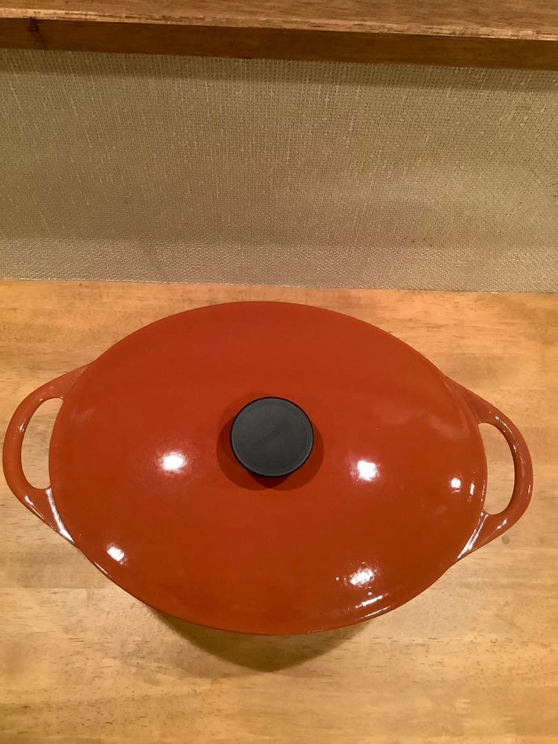 希少 クーザンス(ル・クルーゼ)の オーバル ココット 30cm