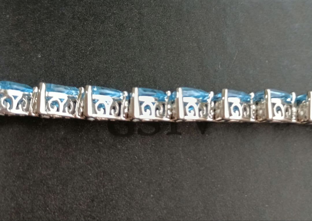 .*様 34.00ct SVスイスブルートパーズブレスレット“La brilla