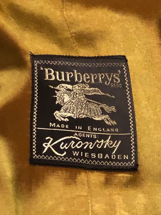 vintage BURBERRYS バーバリー 一枚袖 ローデンコート トレンチ