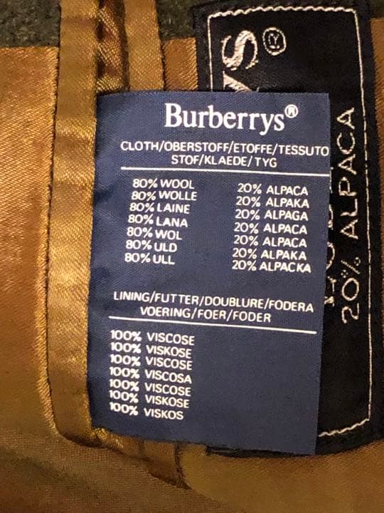 vintage BURBERRYS バーバリー 一枚袖 ローデンコート トレンチ