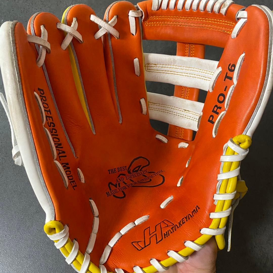 ハタケヤマ 金本知憲連続904試合出場記念 グローブ 限定希少品