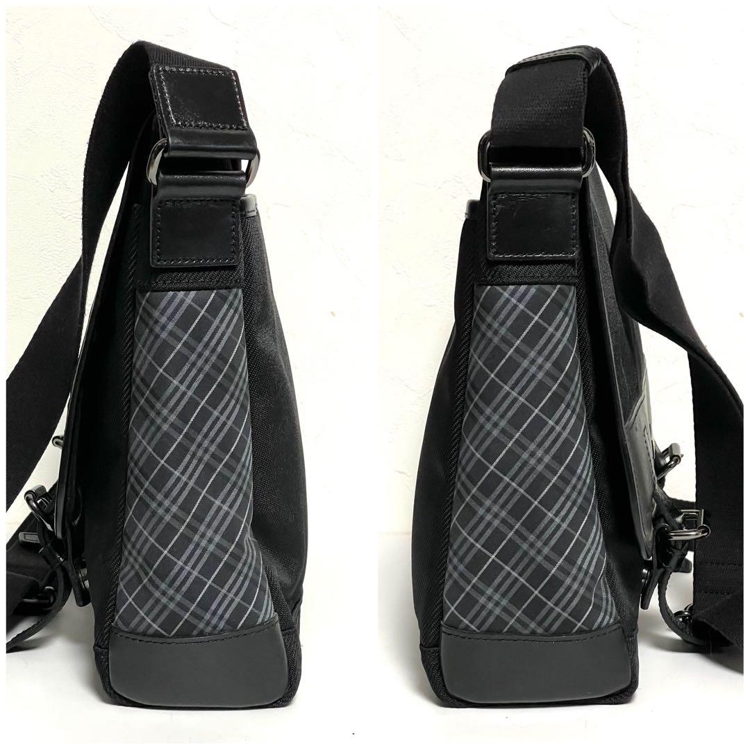 ✨A4収納✨BURBERRY バーバリー ブラックレーベル メッセンジャーバッグ