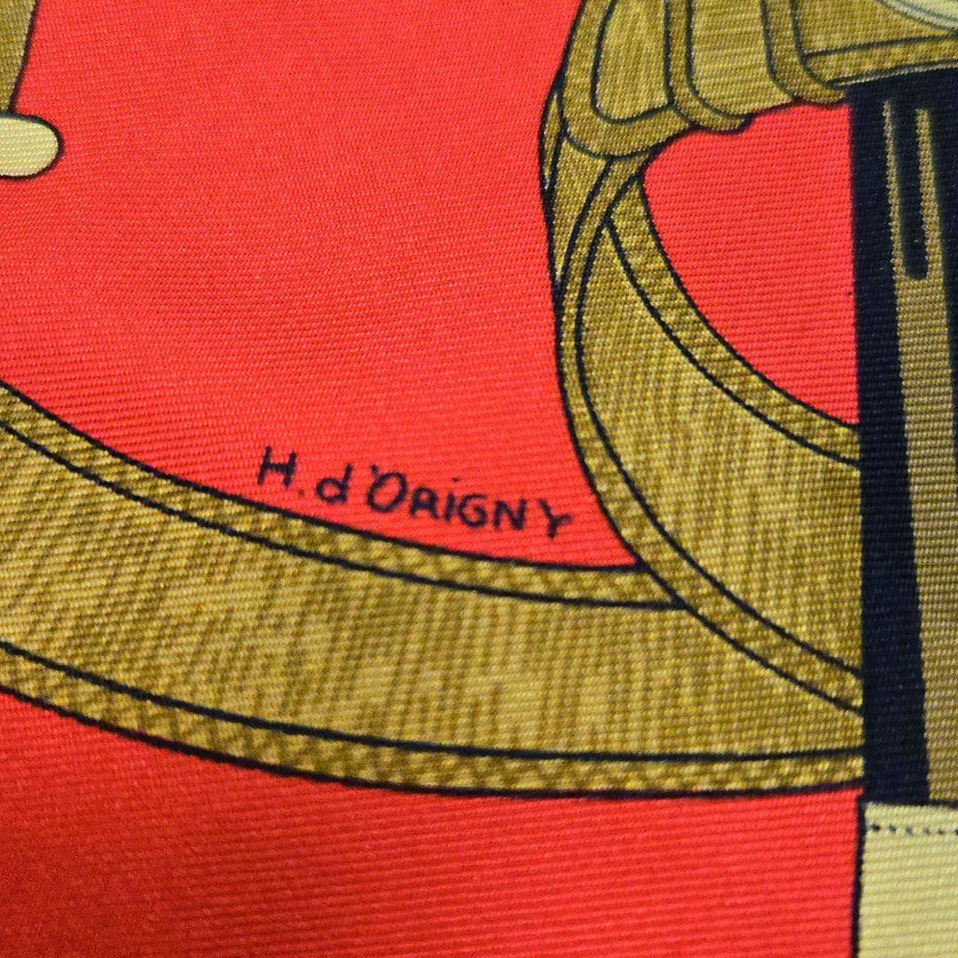 HERMÈS カレ90 赤