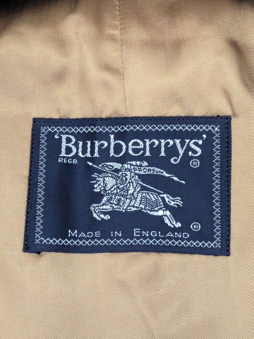 ✨Burberrys ステンカラーコート ベージュ　ノバチェック