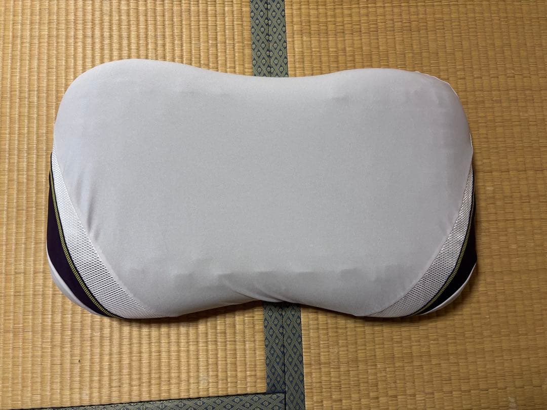 テオ nishikawa AIR4D ピロー 枕 グレー 収納バッグ付き