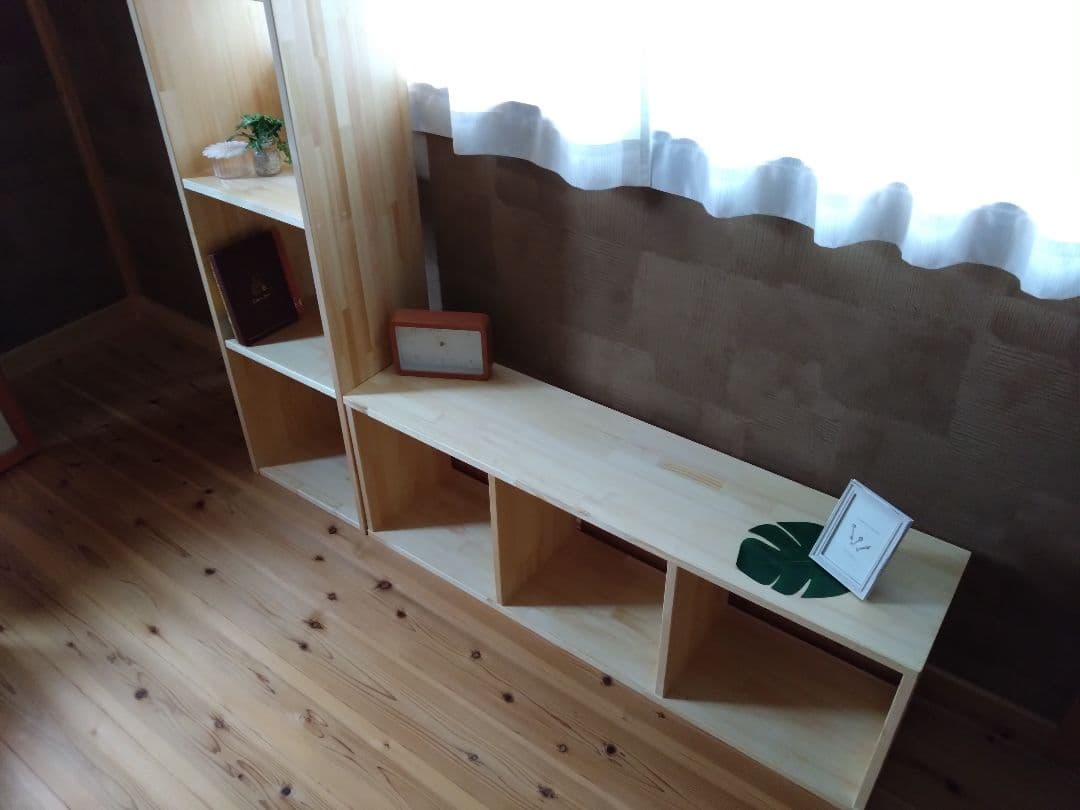 【送料無料】組合わせ自由本棚　飾り棚　収納棚　スタッキングシェルフ　テレビ台