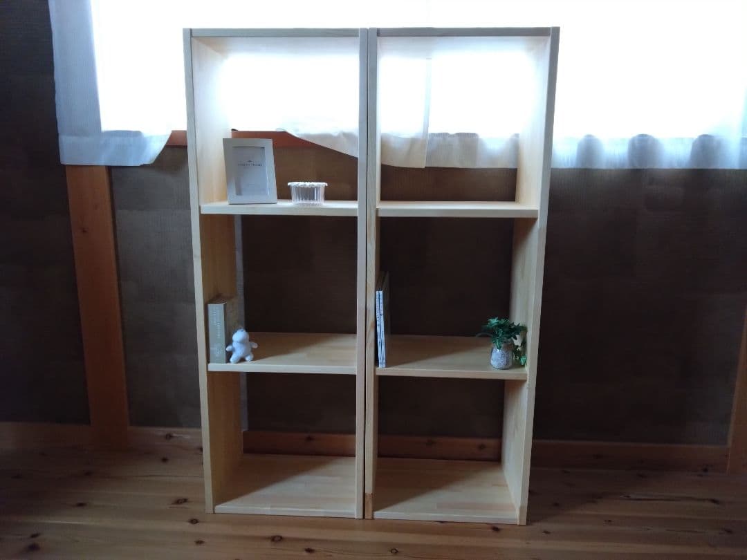 【送料無料】組合わせ自由本棚　飾り棚　収納棚　スタッキングシェルフ　テレビ台