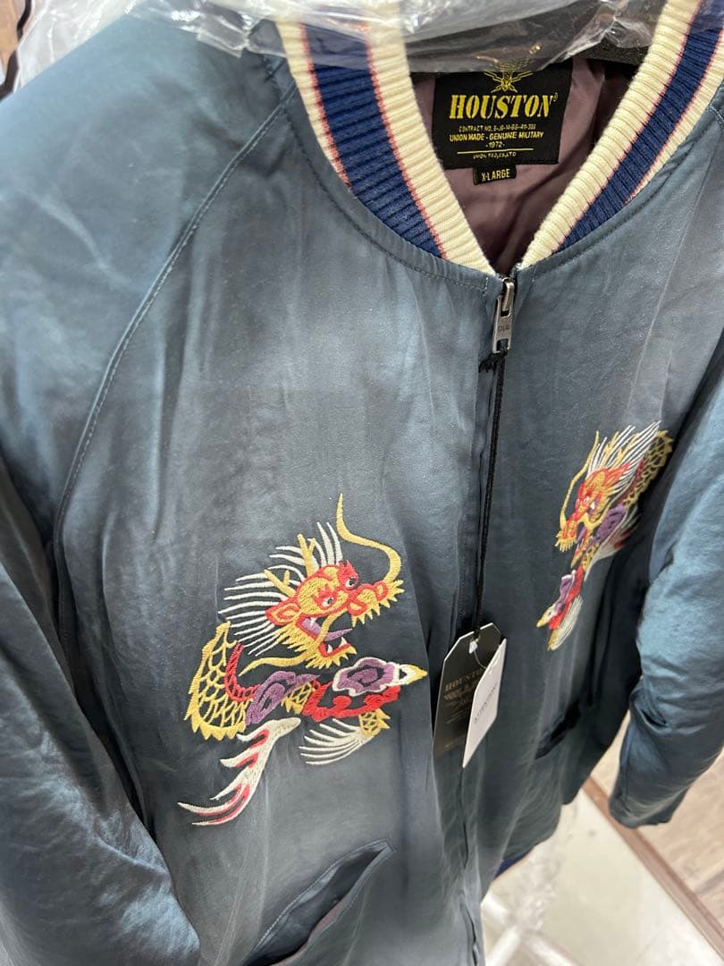 期間限定！XLサイズスカジャsouvenir Houston