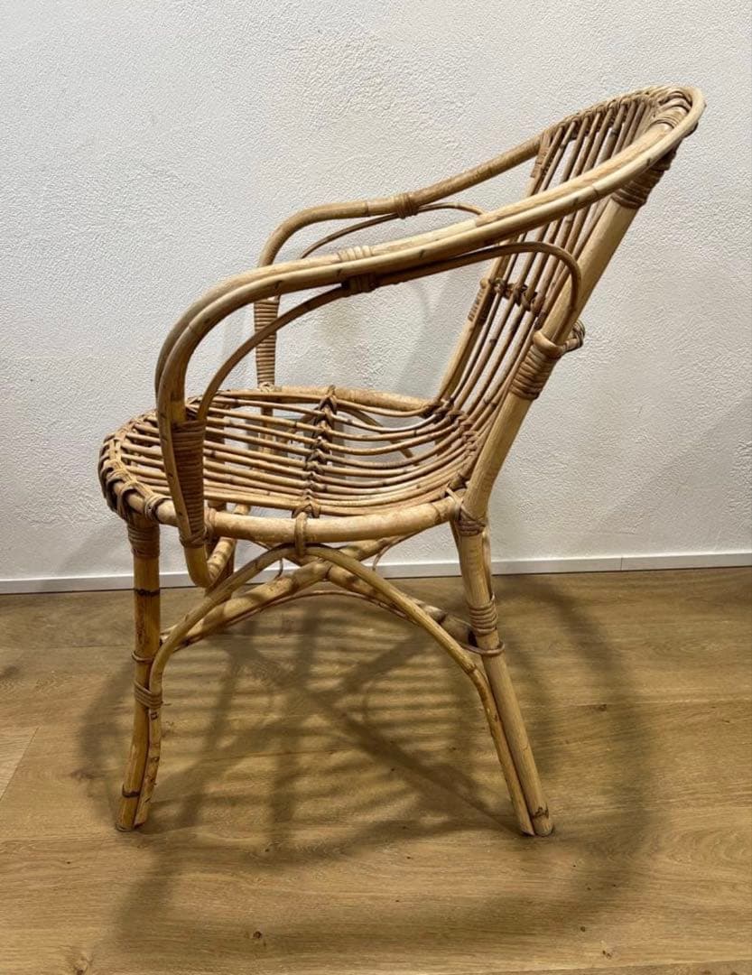 yabugarashi ラタンスタッキングチェア1脚