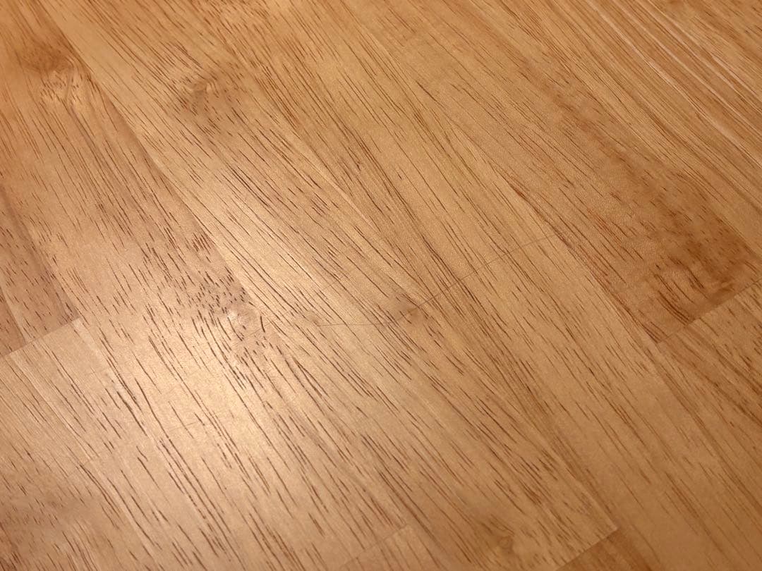 かなでもの THE CAFE TABLE ラバーウッド Natural 100φ
