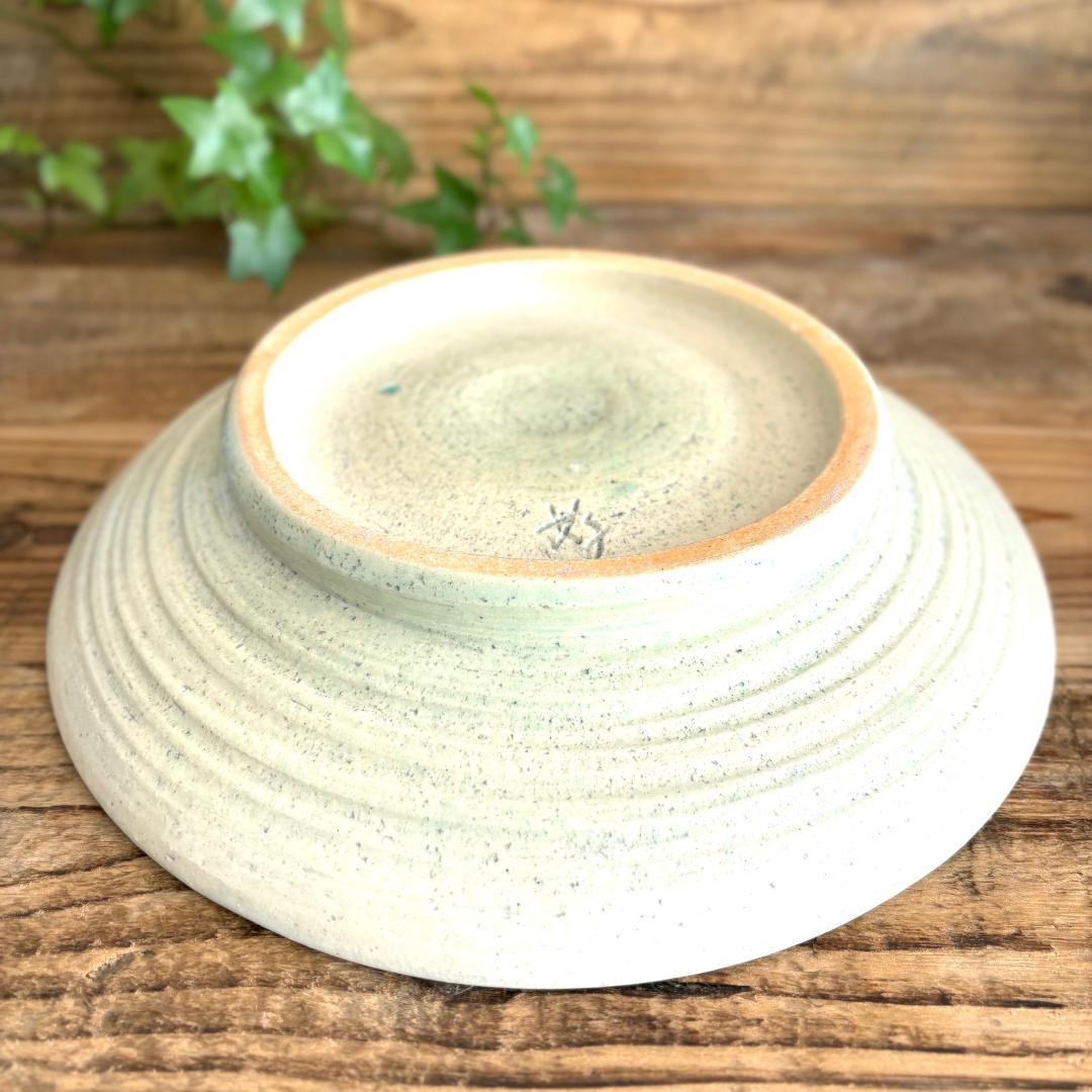 ガラス彩陶器 大皿 沖縄オーシャンブルー ギャラリー 風の島