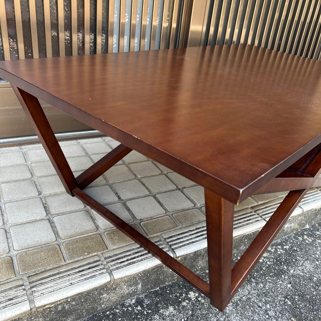 木製ローテーブル