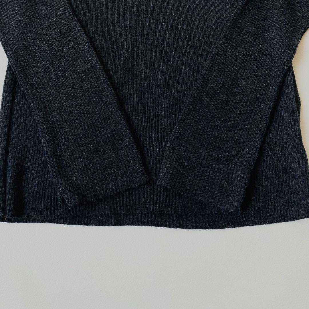 【美品】HYSTERIC GLAMOUR　タートルネック ニット　スカル　ドクロ