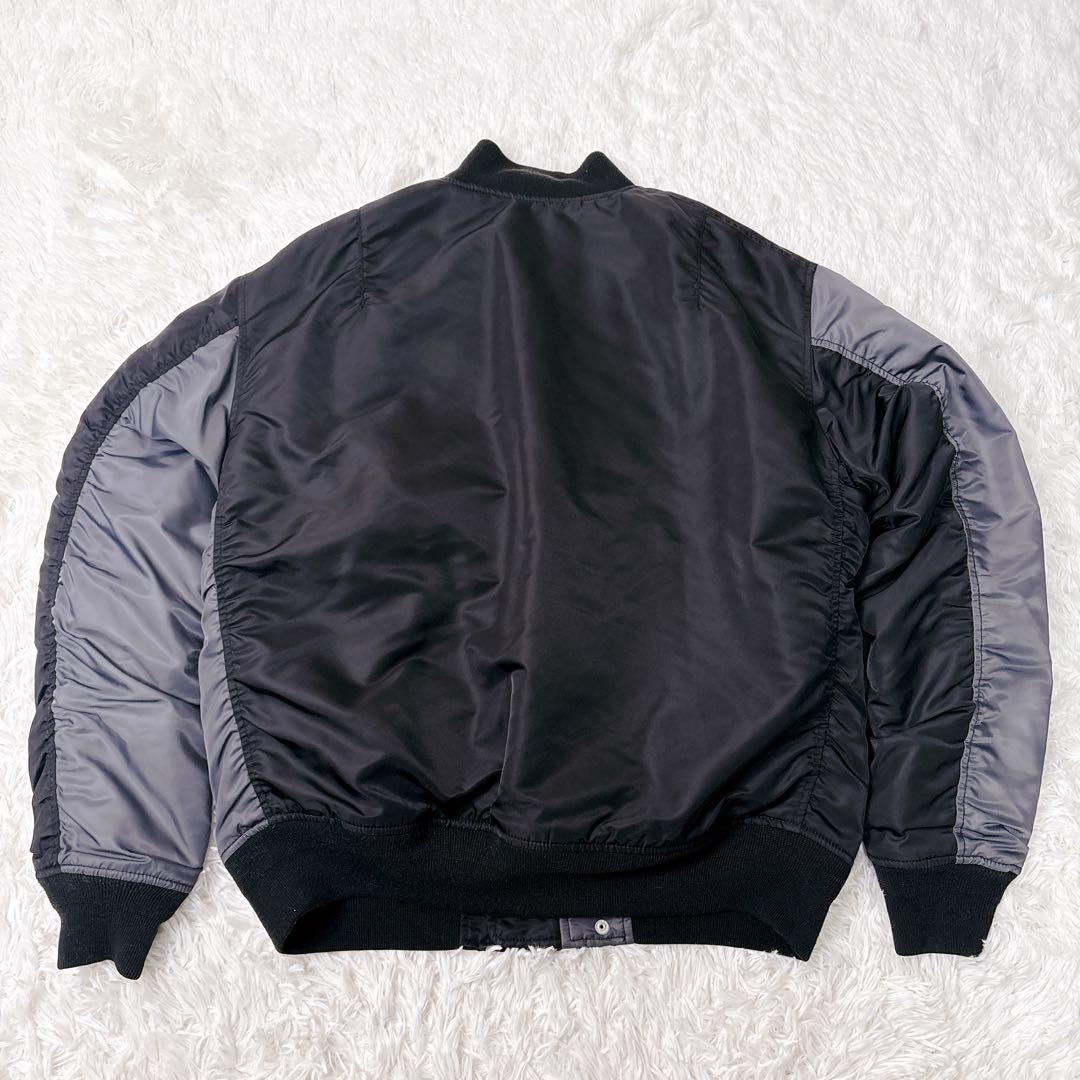 BEAMS ビームス フライトジャケット ボンバー クレイジー 短丈 ma-1