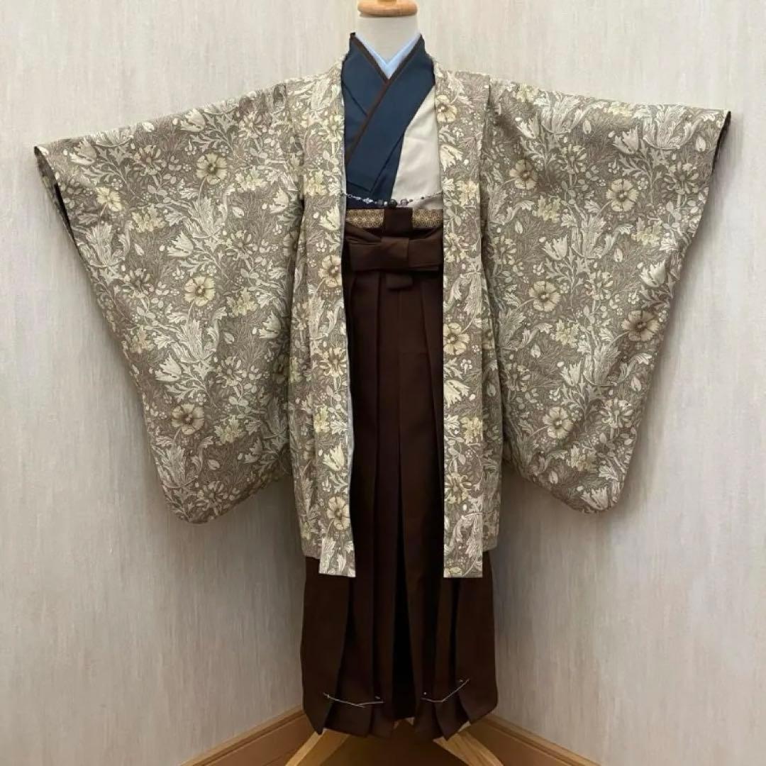 こち⭐︎さま専用 被布コート着物 ウィリアムモリス 七五三 ハンドメイド