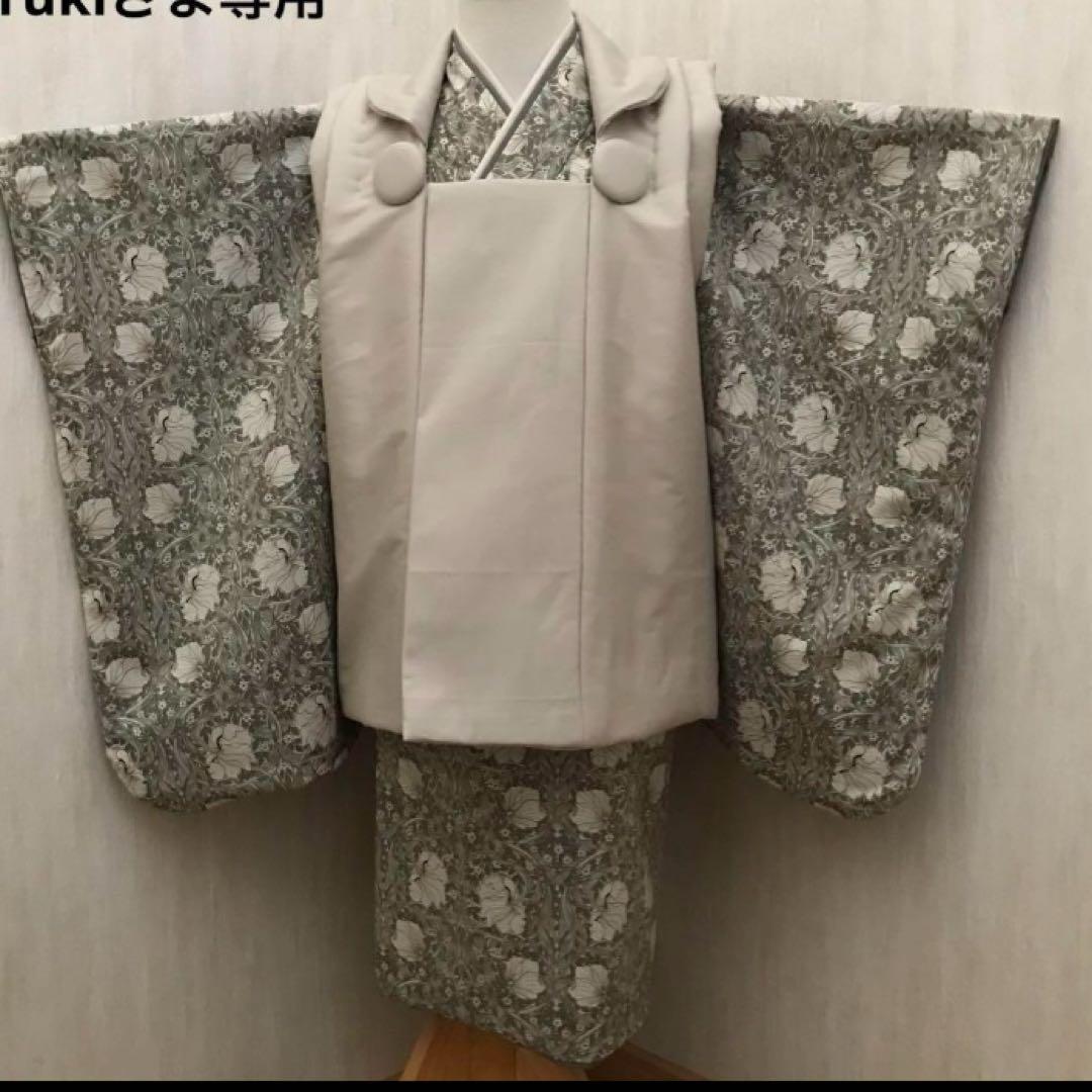 こち⭐︎さま専用 被布コート着物 ウィリアムモリス 七五三 ハンドメイド