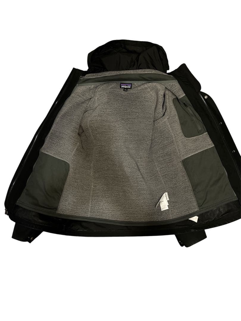 Patagonia ナイロンジャケット　黒　S マウンテンパーカー　3way