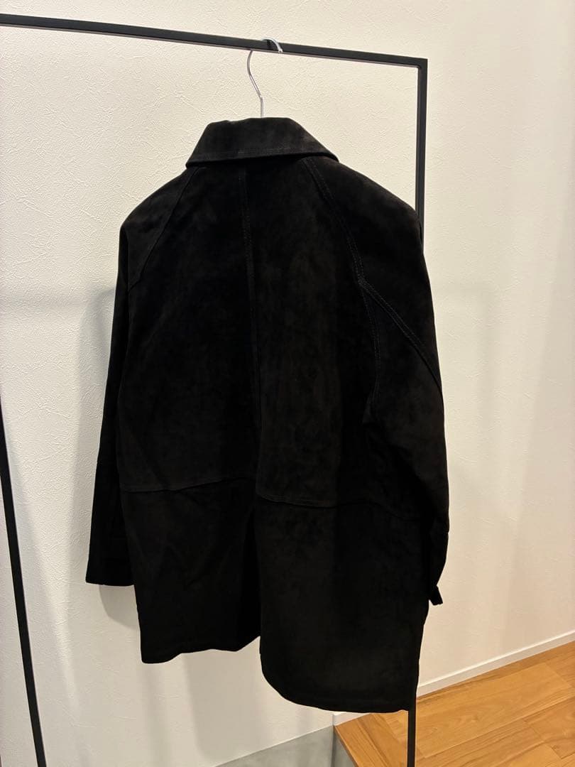 hackney jacket スエードジャケット　ブラック　ohotoro