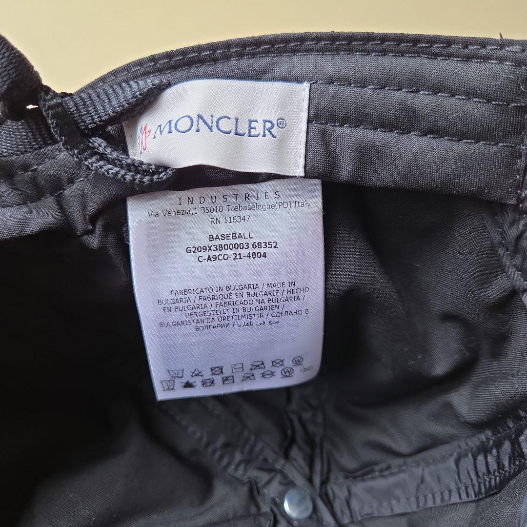 め*り様 新品★MONCLER GENIUSモンクレールベースボールキャップ　ブ