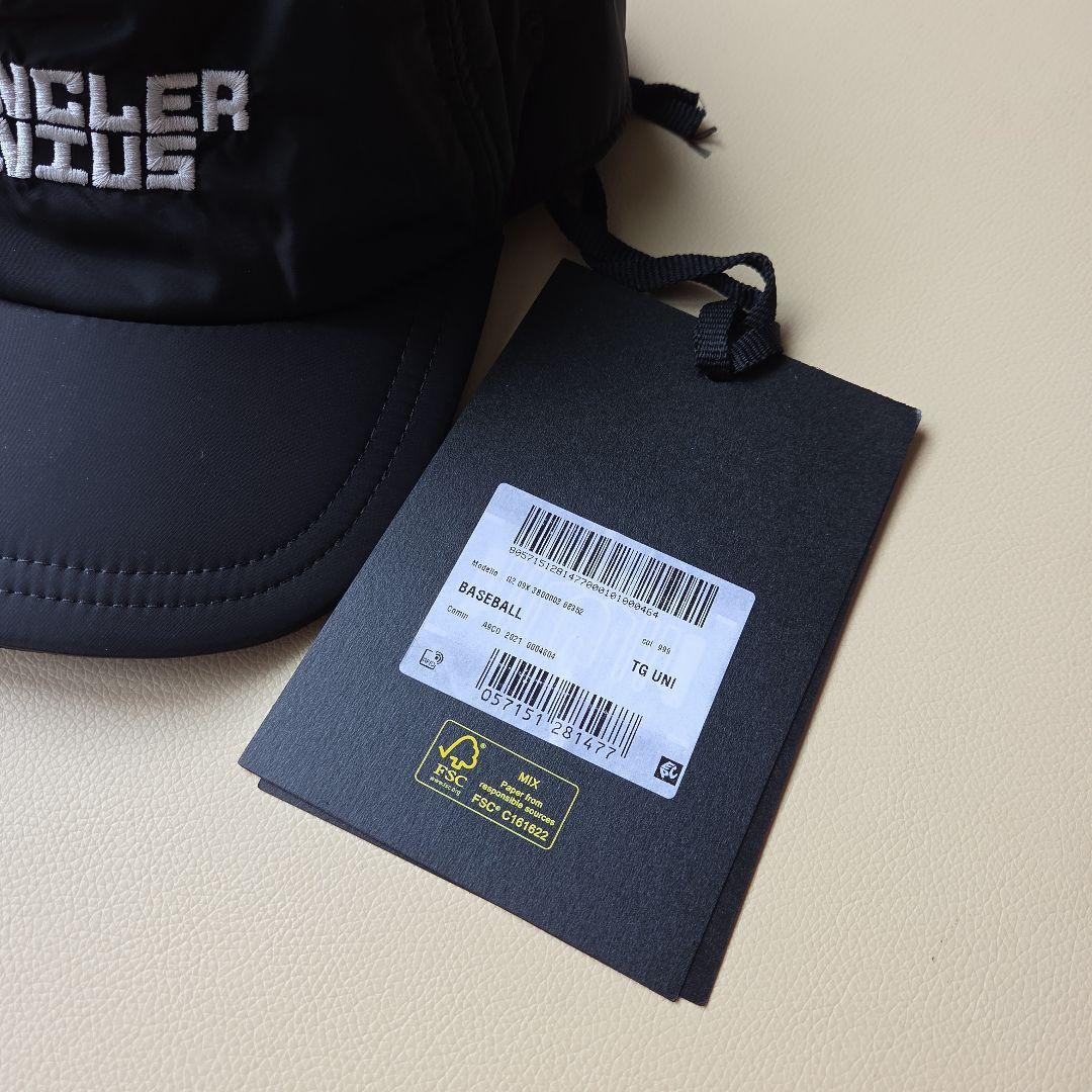 め*り様 新品★MONCLER GENIUSモンクレールベースボールキャップ　ブ