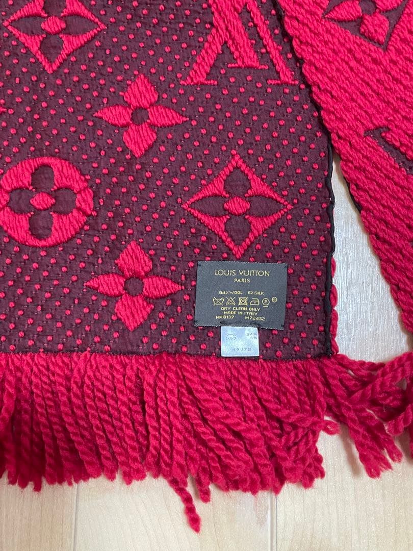 LOUIS VUITTON マフラー エシャルプ ロゴマニア