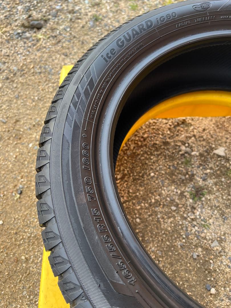 良品　国産　2021年製　スタッドレス　165/55R15 Nボックス　タント
