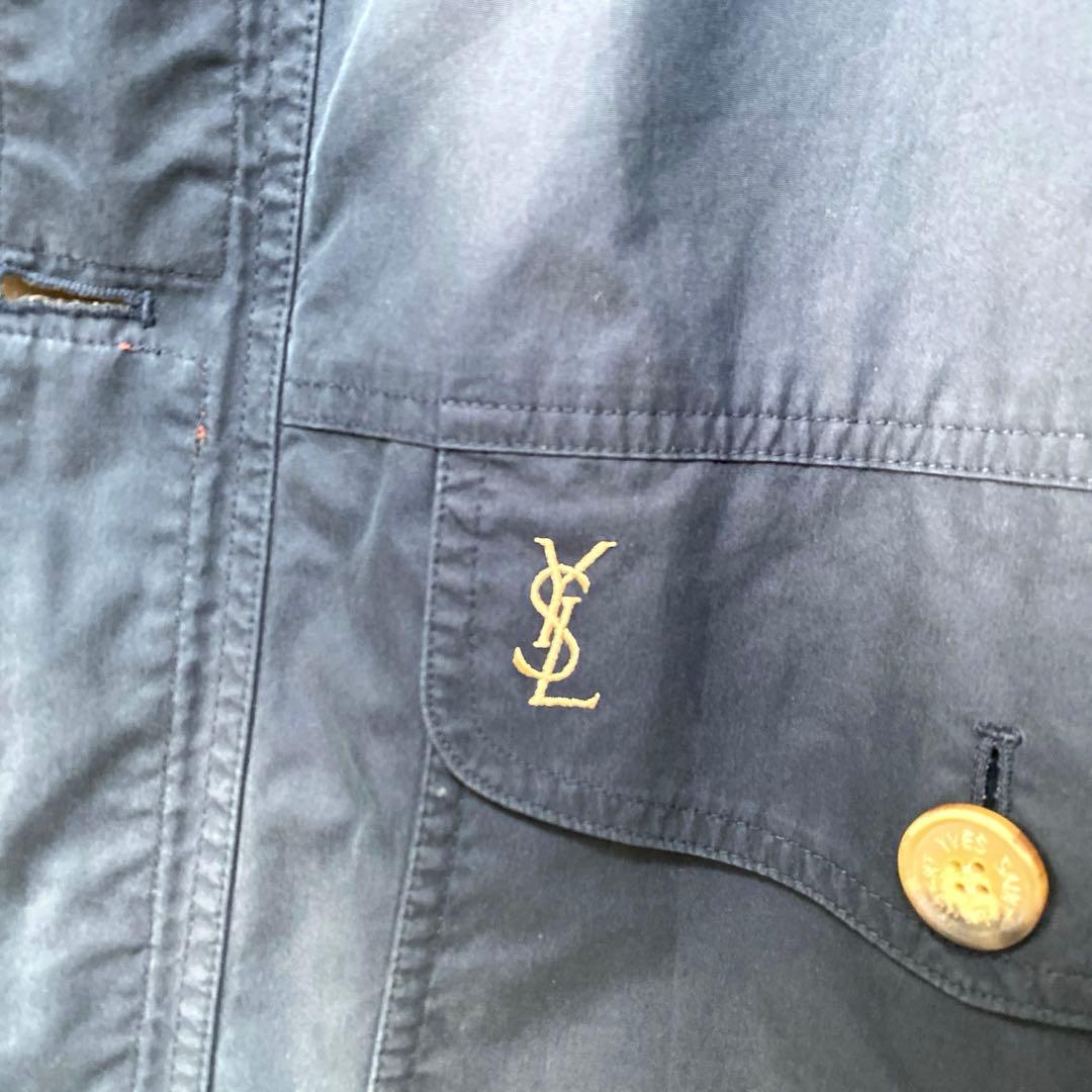 90s YVESSAINTLAURENT イブサンローラン　リバーシブルコート