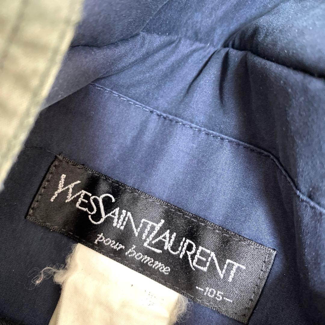 90s YVESSAINTLAURENT イブサンローラン　リバーシブルコート