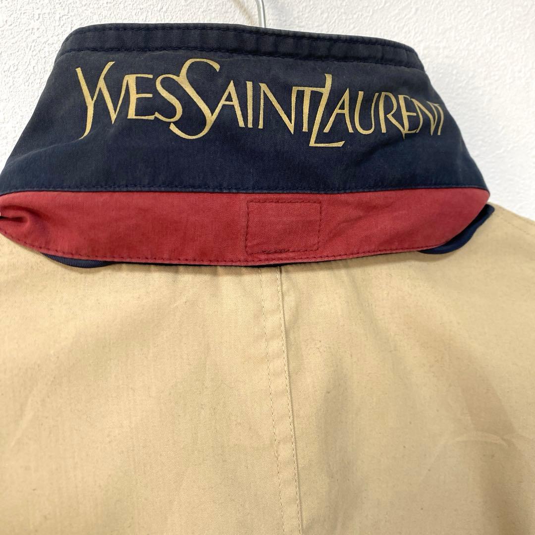 90s YVESSAINTLAURENT イブサンローラン　リバーシブルコート
