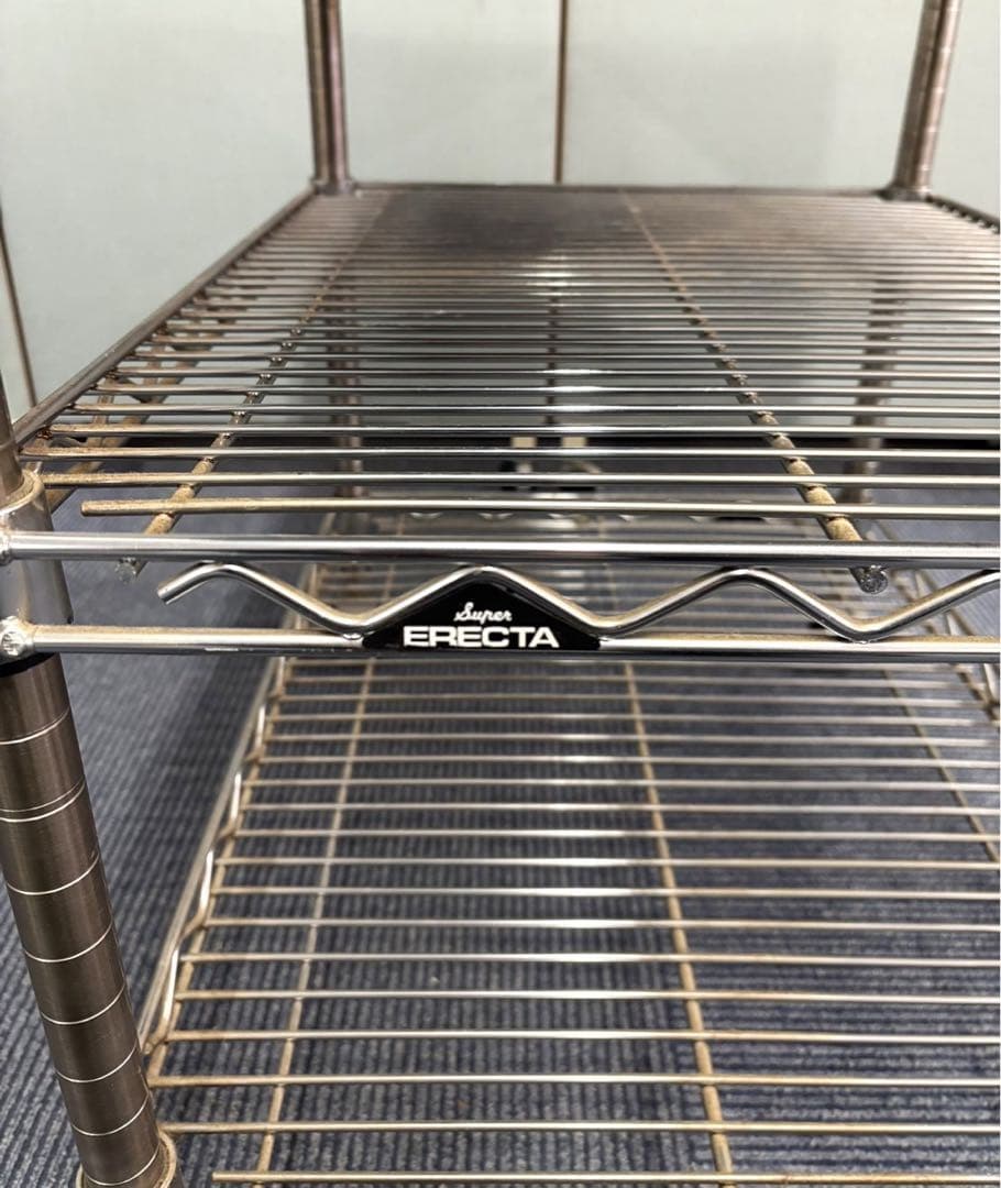 ERECTA スーパーエレクター 61✖️45 ソリッドシェルフ キャスター付き