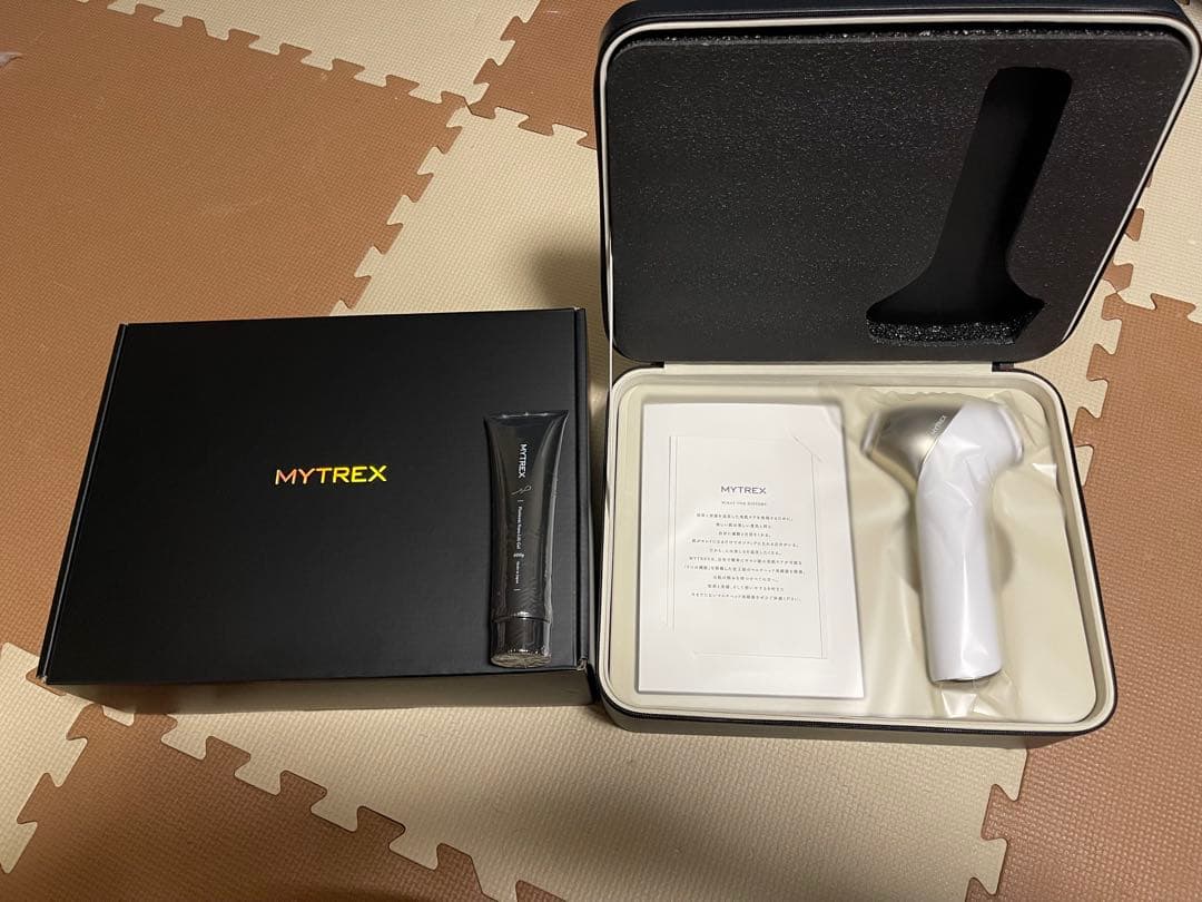 【新品未使用】MYTREX MiRAY ONE ホワイト 美顔器 美容保湿ゲル付