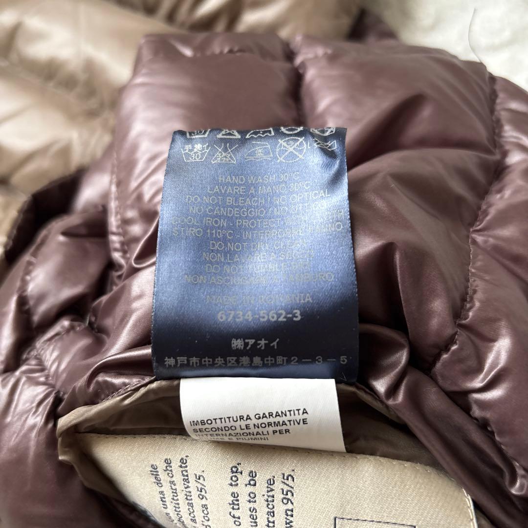 ヘルノ　リバーシブルダウンベスト 42サイズ