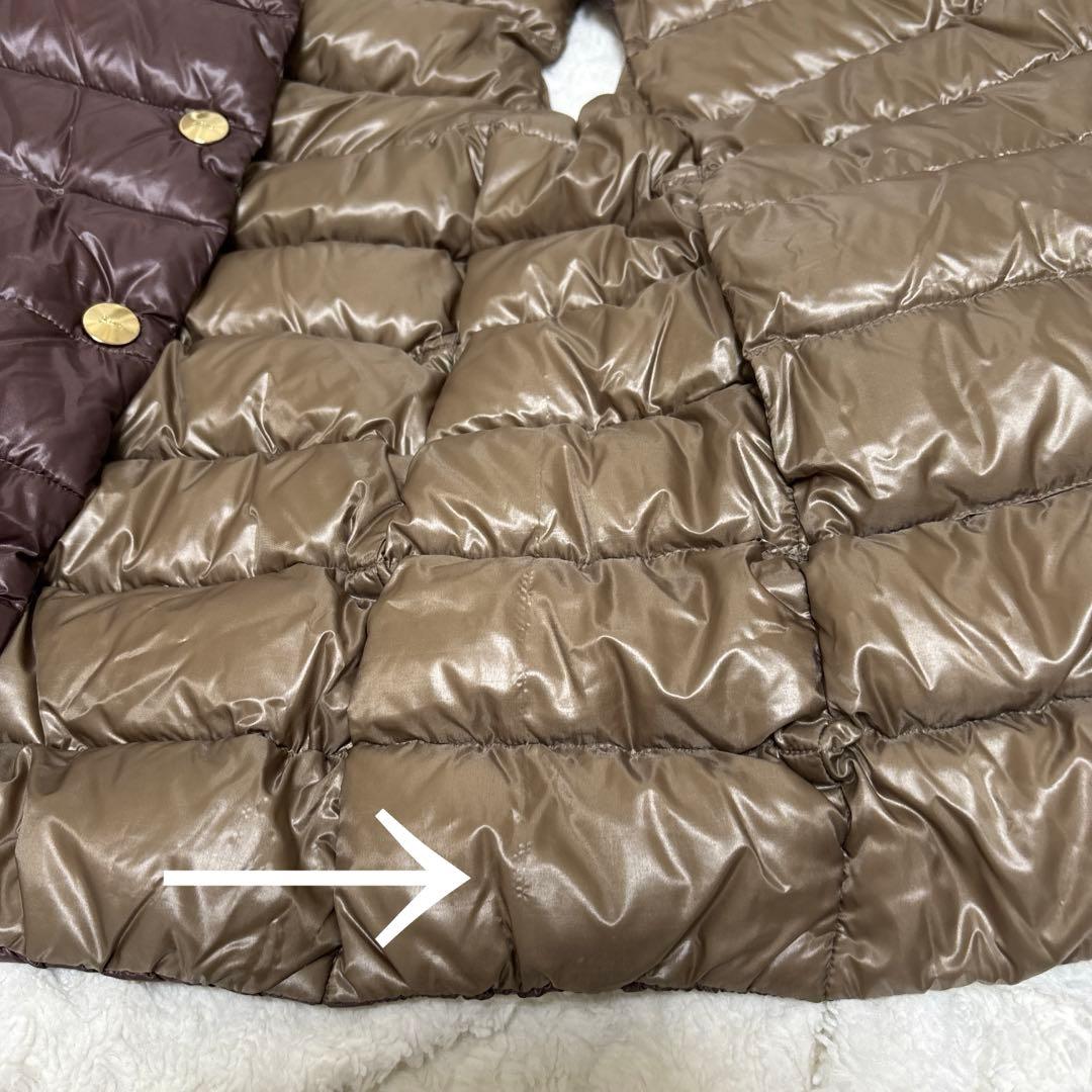 ヘルノ　リバーシブルダウンベスト 42サイズ