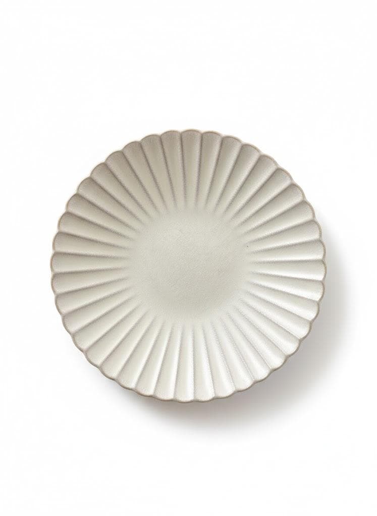 【新品】赤津焼 白峰園 3点セット 深皿 デザート皿 豆皿 手造り 陶器 白