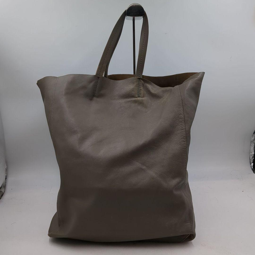 セリーヌCELINE ホリゾンタル　トート　グレー