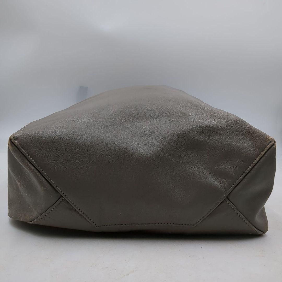 セリーヌCELINE ホリゾンタル　トート　グレー