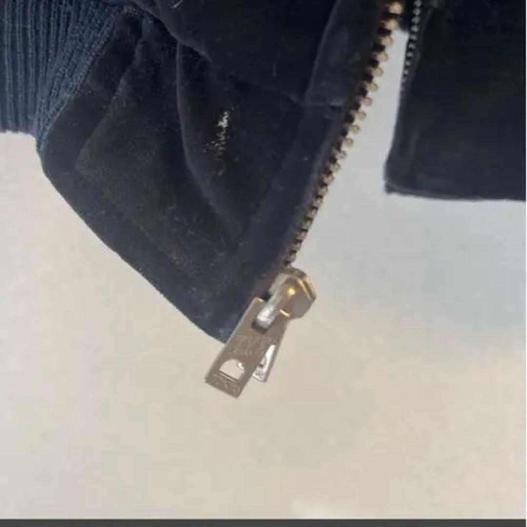 テーラー東洋 リバーシブル 別珍 souvenirjacketスカル蛇ネイビー