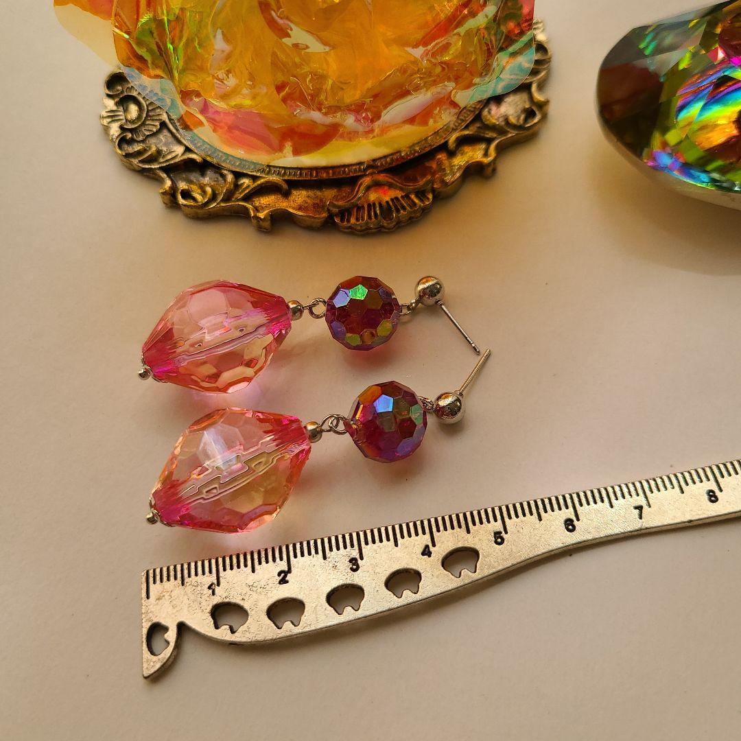 ハンドメイドピアス1696