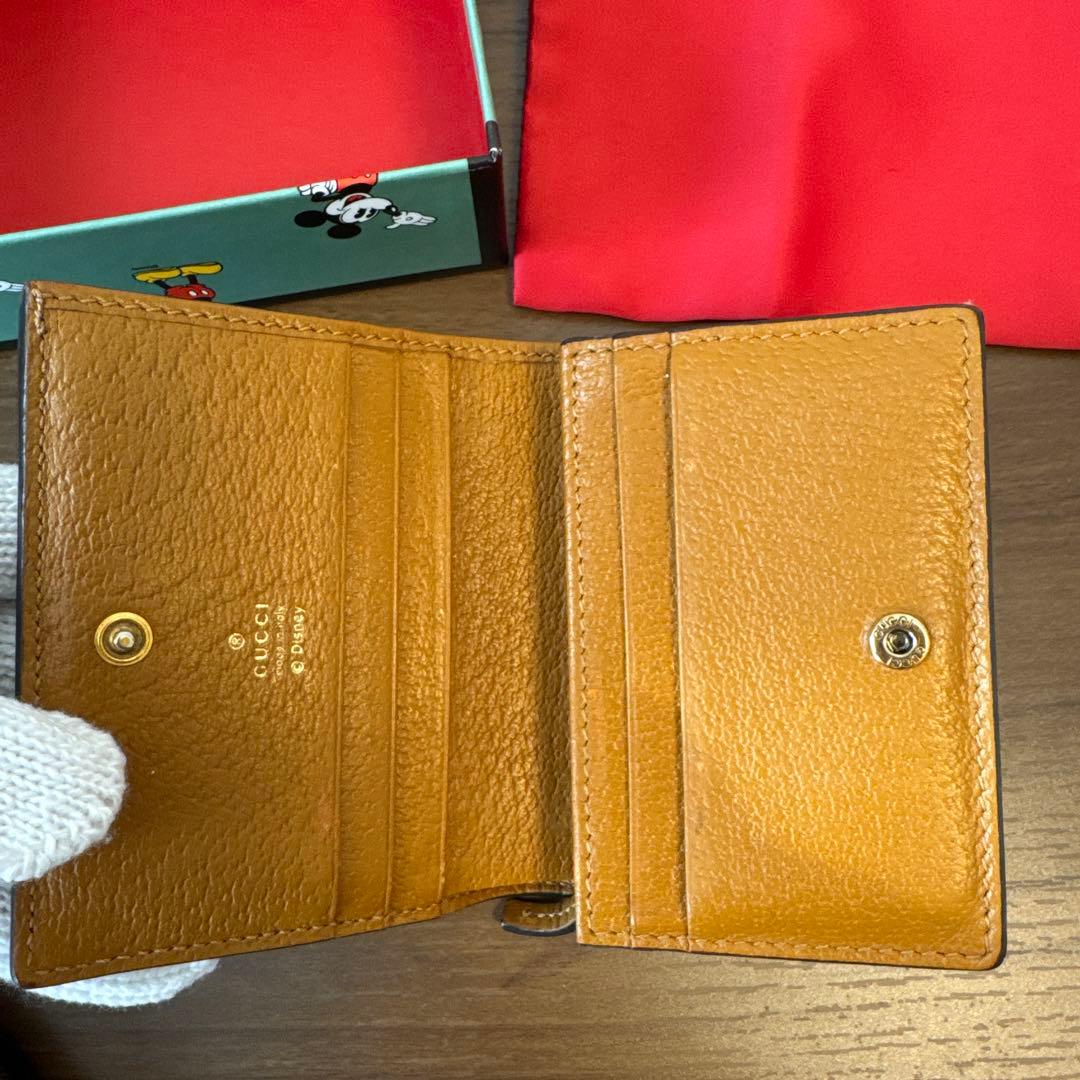 GUCCI 2つ折り財布　ミッキー