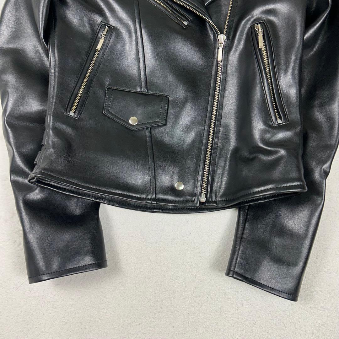 完売モデル♡KILLSTAR y2kヴィーガンレザー ダブルライダースジャケット