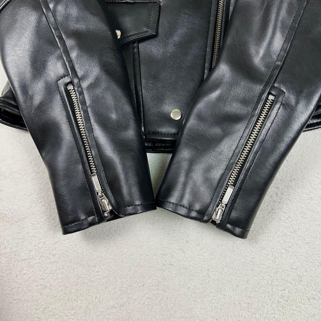 完売モデル♡KILLSTAR y2kヴィーガンレザー ダブルライダースジャケット