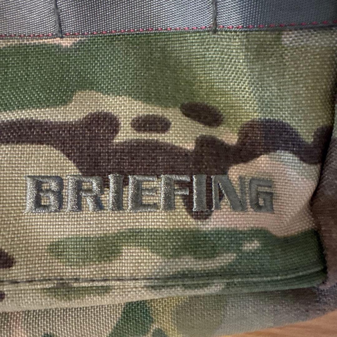 BRIEFING 迷彩小型バッグ　ゴルフカートバッグ
