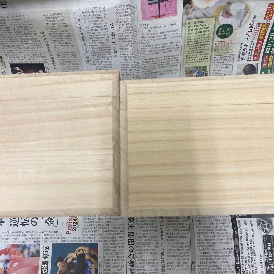 旧出品ページ　千疋屋　桐　箱　2個セット