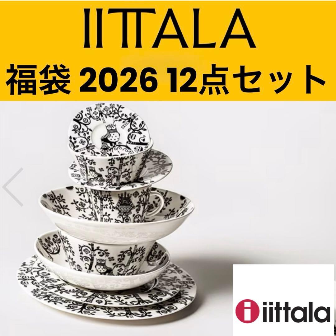 新品 未使用 ittala イッタラ 福袋 2026 タイカ