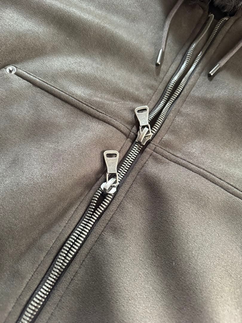 タコもも様ZARA ザラ　フェイクスエード キルティングジャケット　Y2K