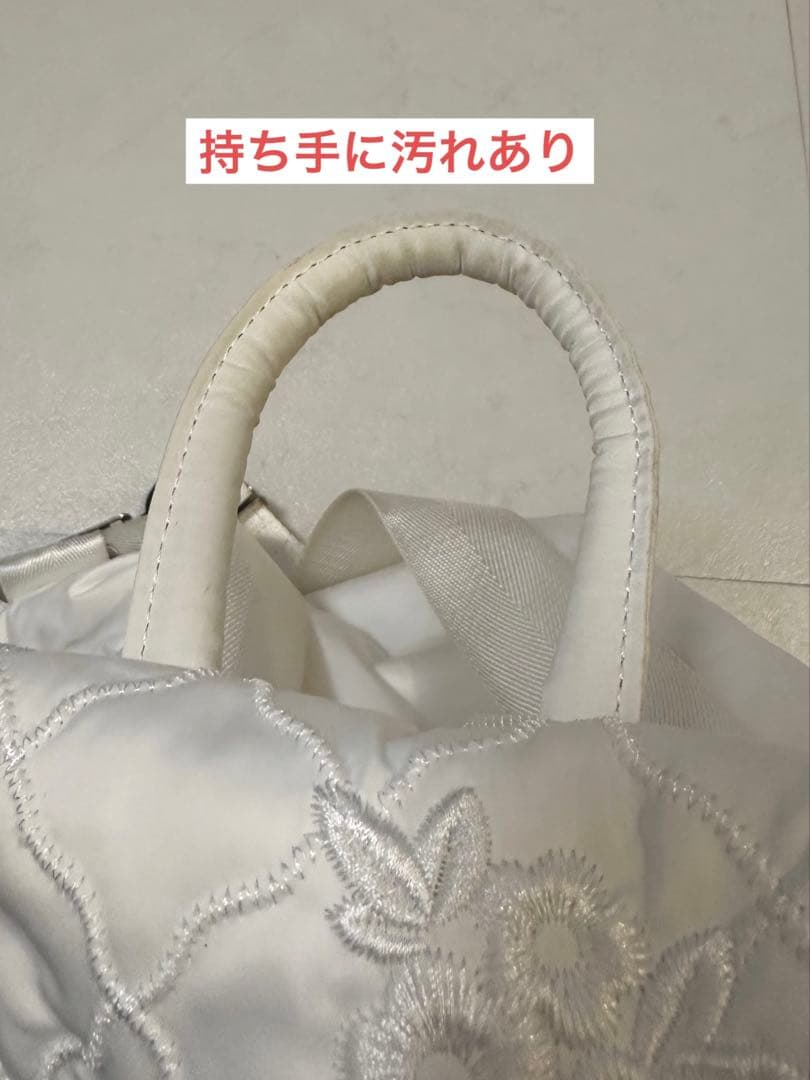 POPPY POINTE BACKPACK (WHITE) あさぎーにょ