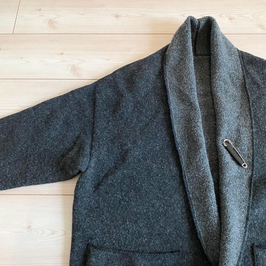 2024AW GALERIE VIE ダブルフェイスパイル ショールカラーコート