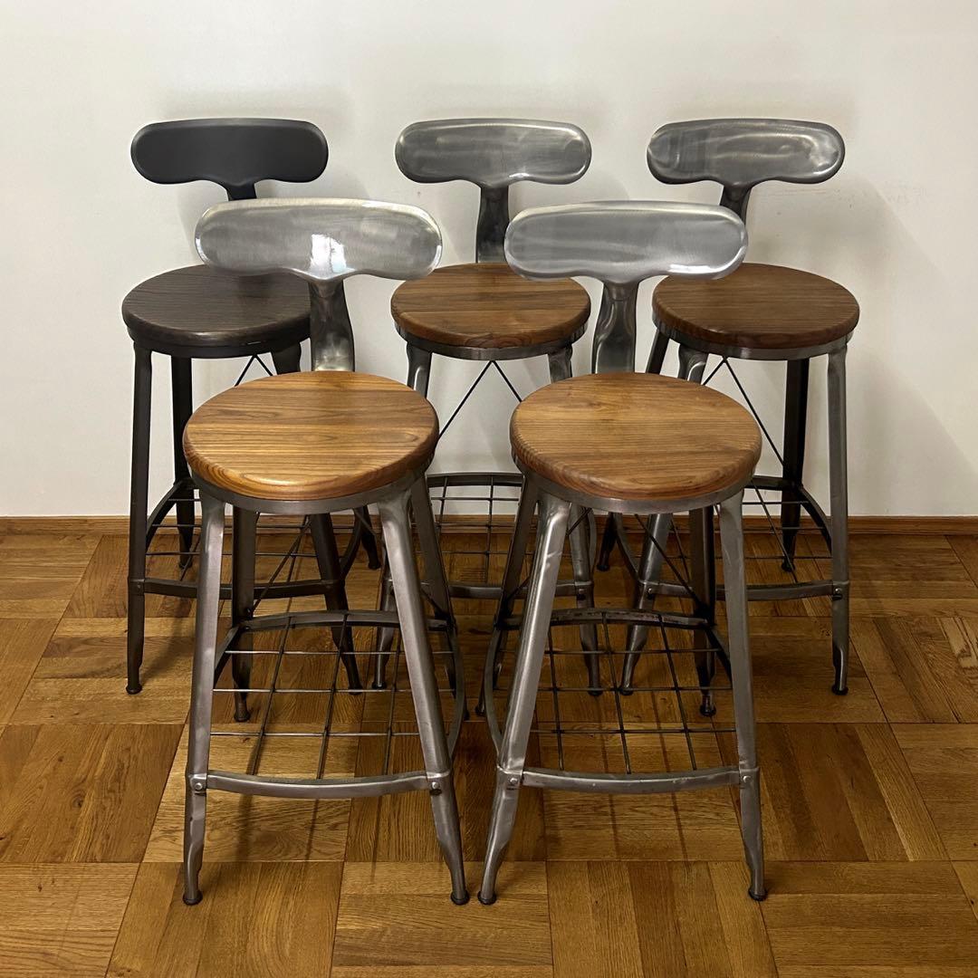 【GART 】4脚セット クラシックハイチェア