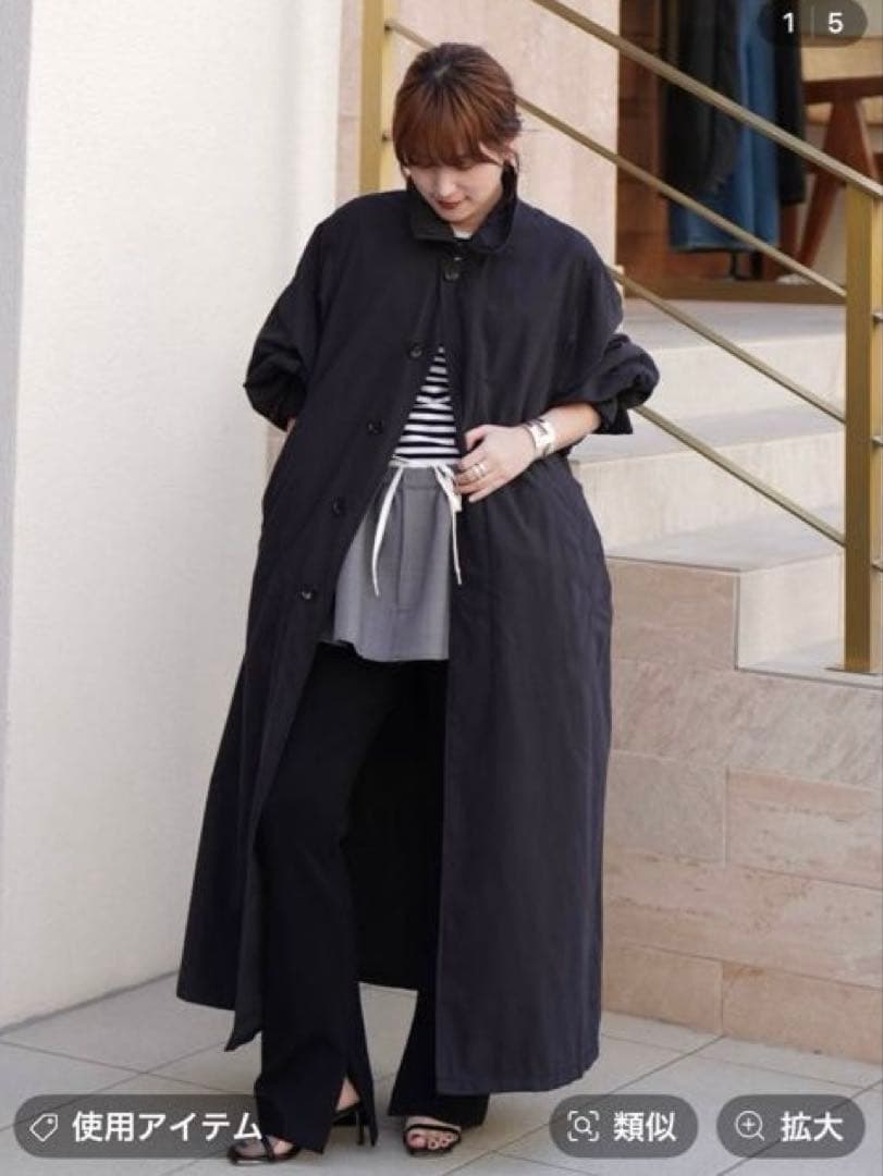 値下げ⭐︎美品curensologyカレンソロジー ♢ ピーチトレンチコート36